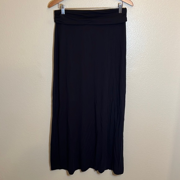 J. Crew Black Maxi Skirt - Picture 1 of 9